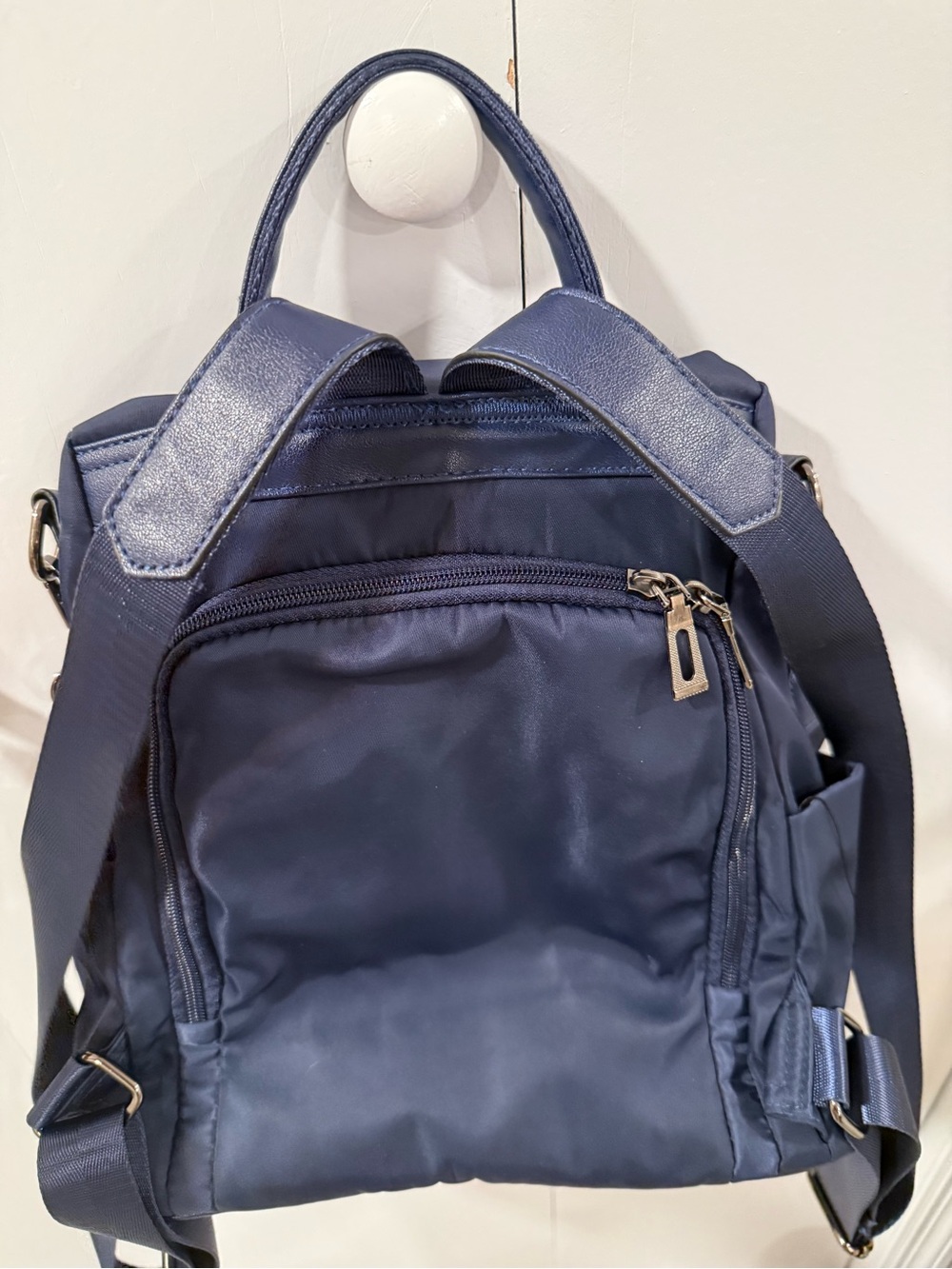 Navy Convertible Shoulder & backpack - Picture 4 of 4